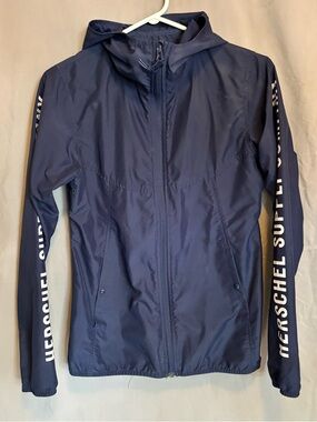 Herschel Supply Company Navy Jacket with White Label